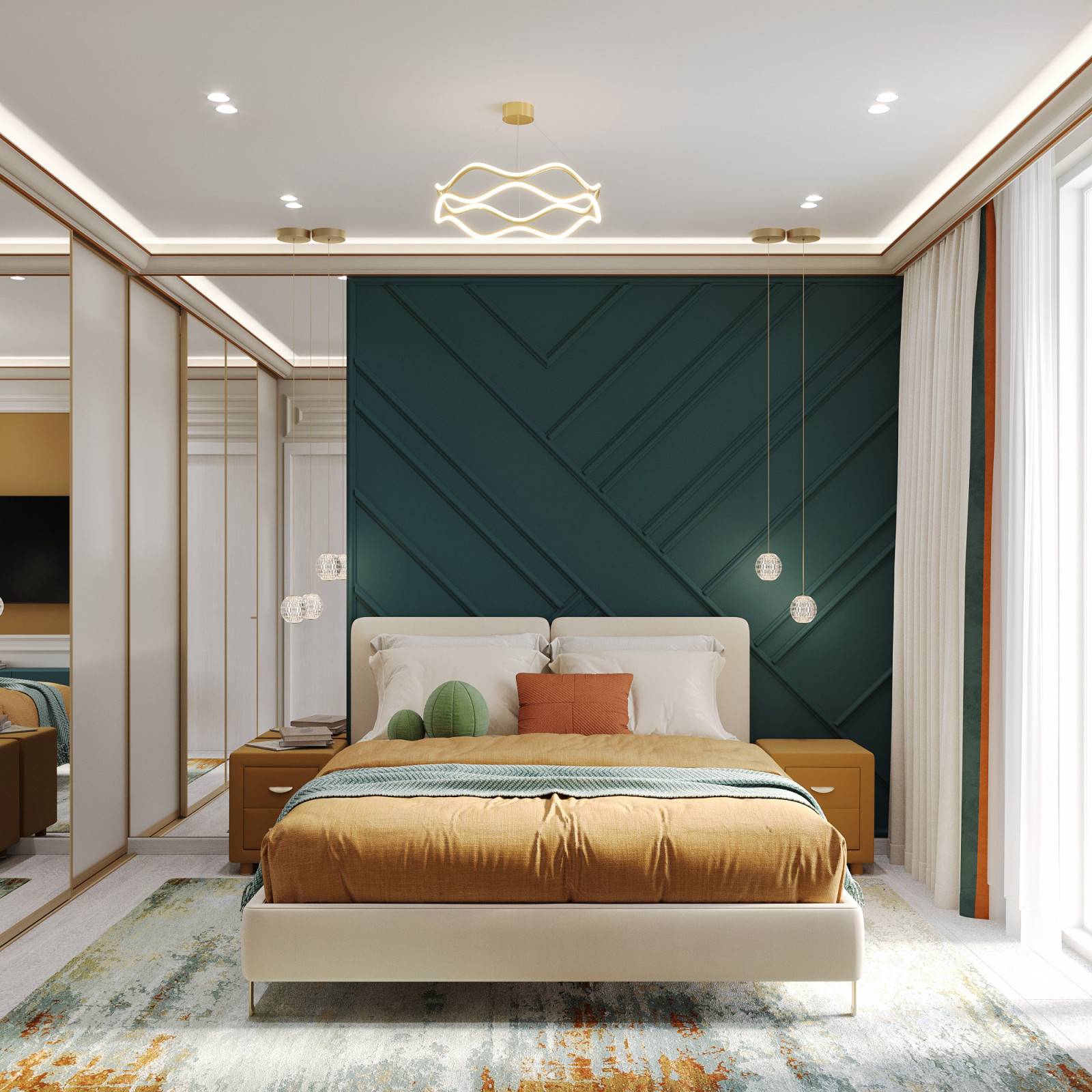 оранжевое небо 89 метров квадратных