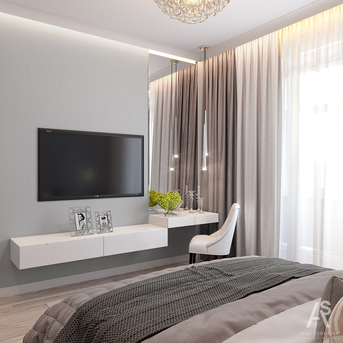 Квартира 110 м2 в ЖК Янтарный город