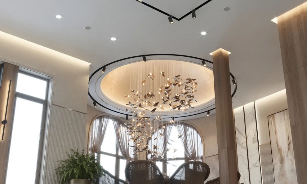 Бассейн в частном доме. Истринский район.