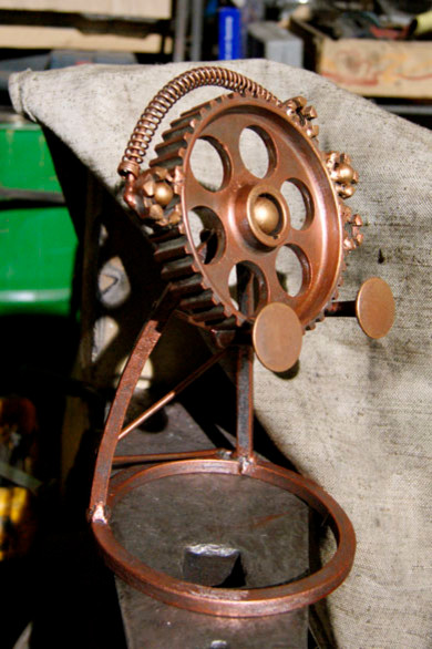 подставка под планшет (стимпанк)