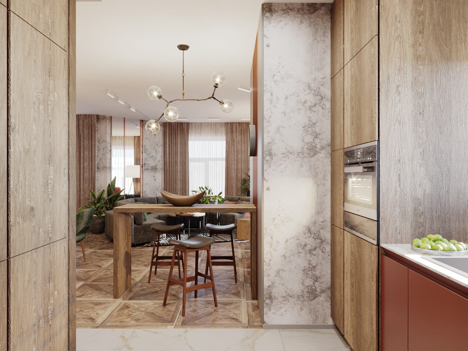 Обложка проекта: Квартира ул. Кольцевая,  г. Екатеринбург