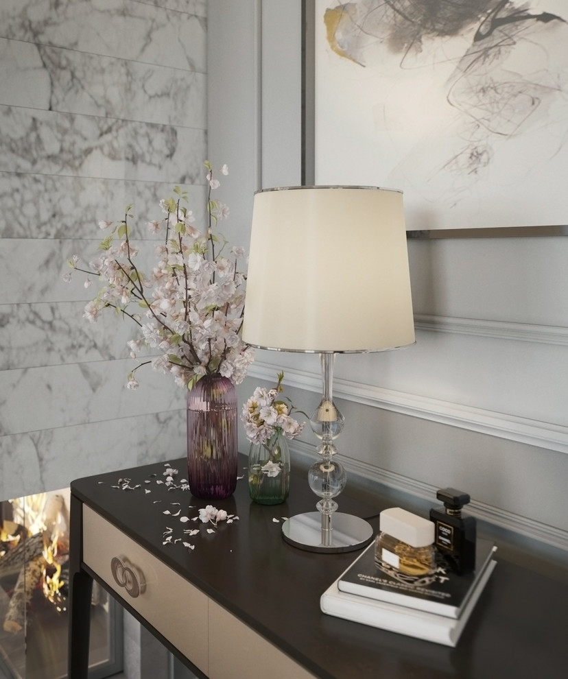 Гостиная в ЖК "Новый мир"