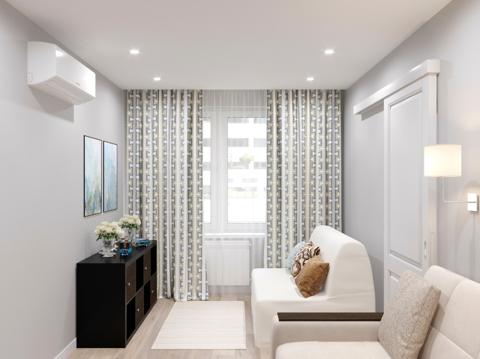 "Скандинавский стиль, 45 м2"