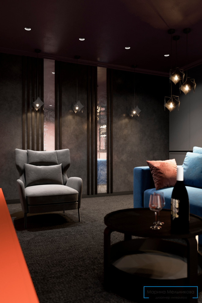 Коттедж 4 этажа