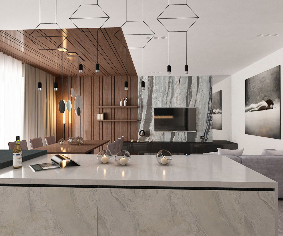 Интерьер таунхауса 400 м.кв.