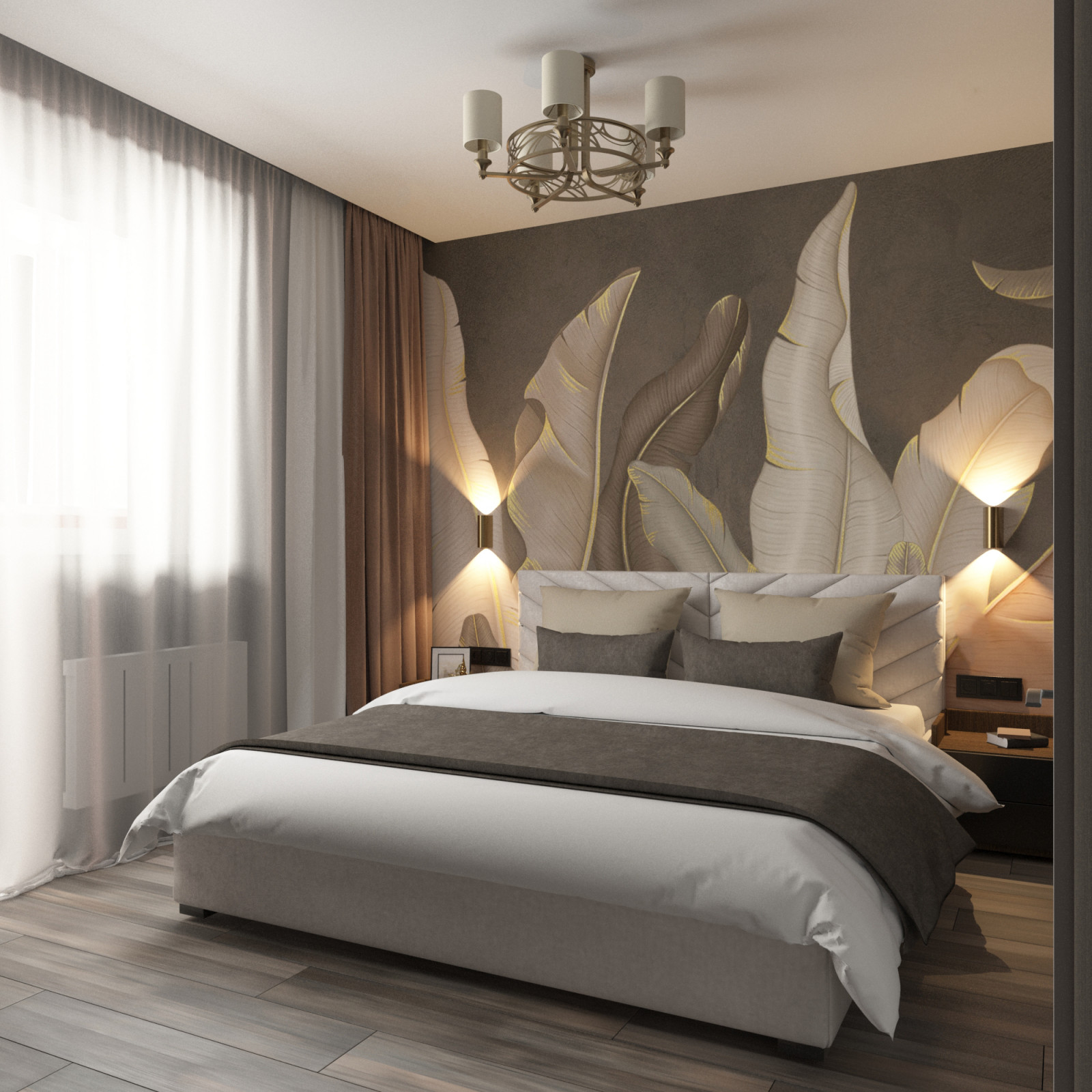 Спальня "Шоколадный трюфель"