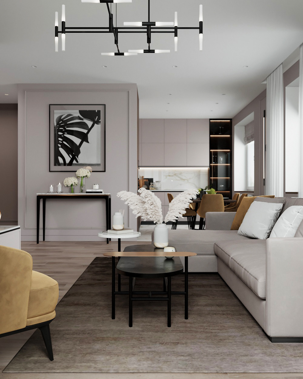 Нежный интерьер, западающий в душу