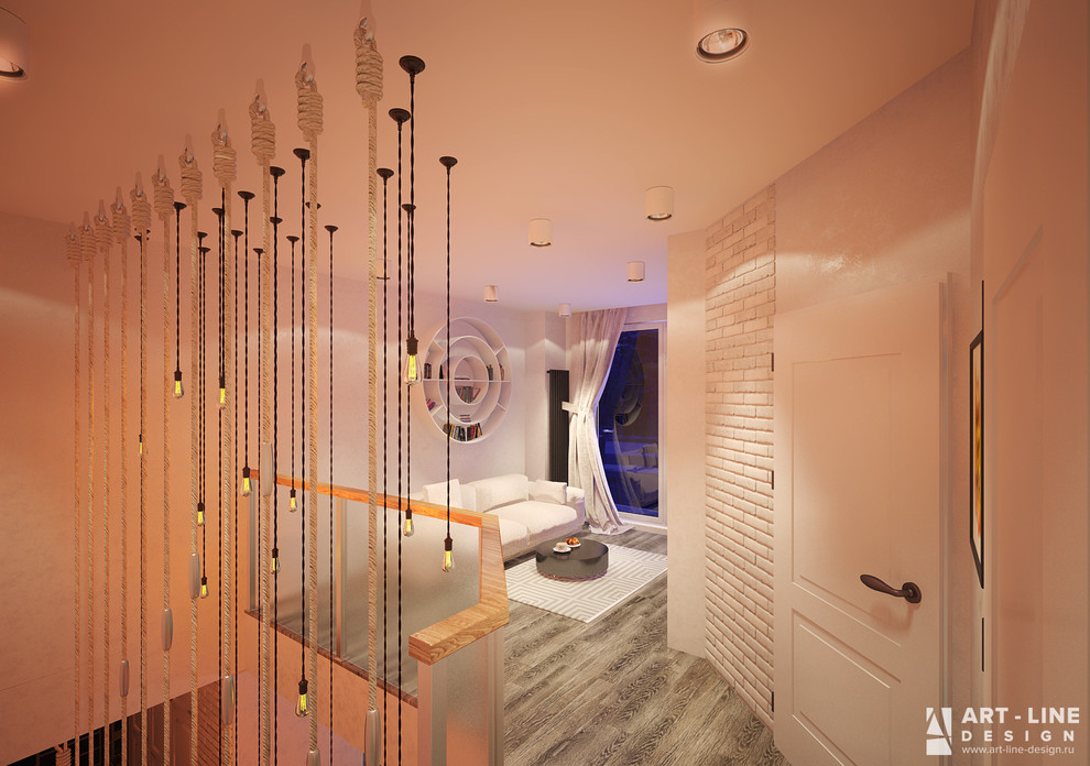 Двухуровневая квартира в современном стиле