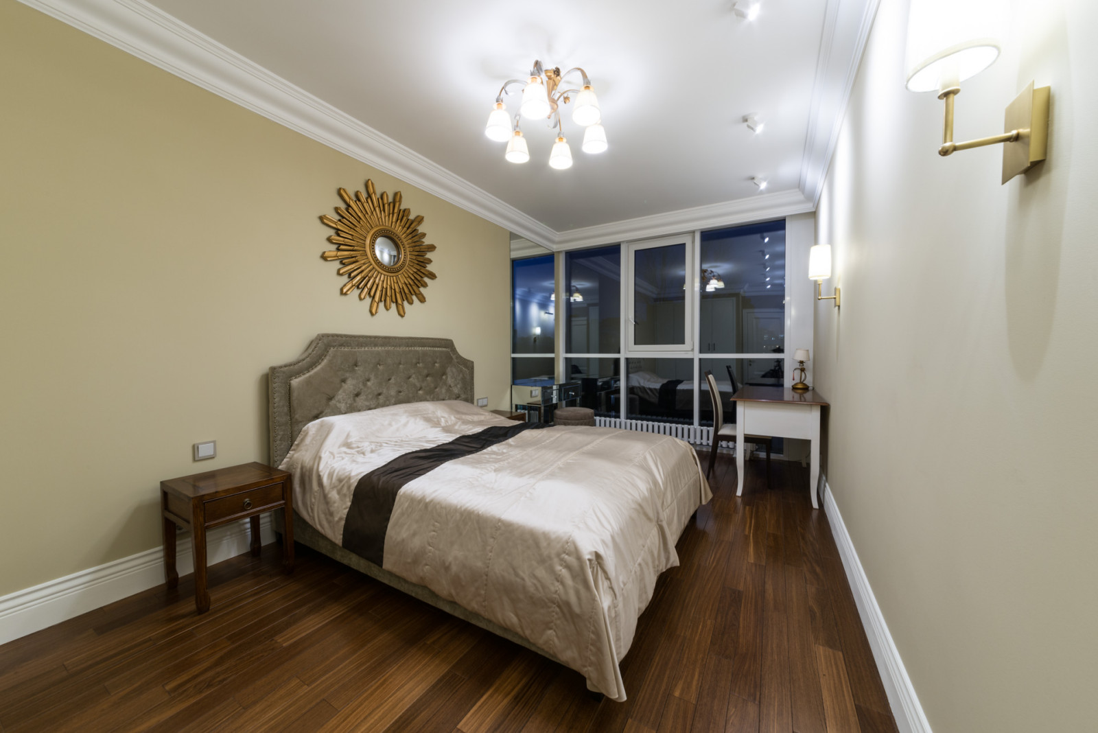 Трёхкомнатная квартира. Работы по дизайн-проекту