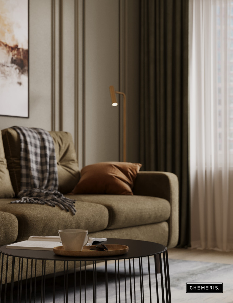 Однокомнатная квартира в ЖК "River Park" (Архангельск)