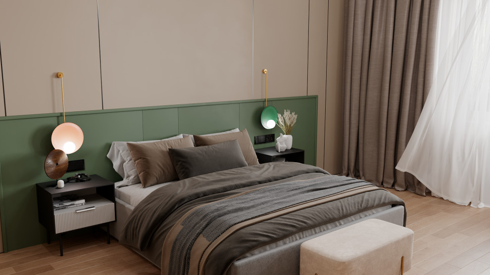 Загородный дом в стиле контемпорари