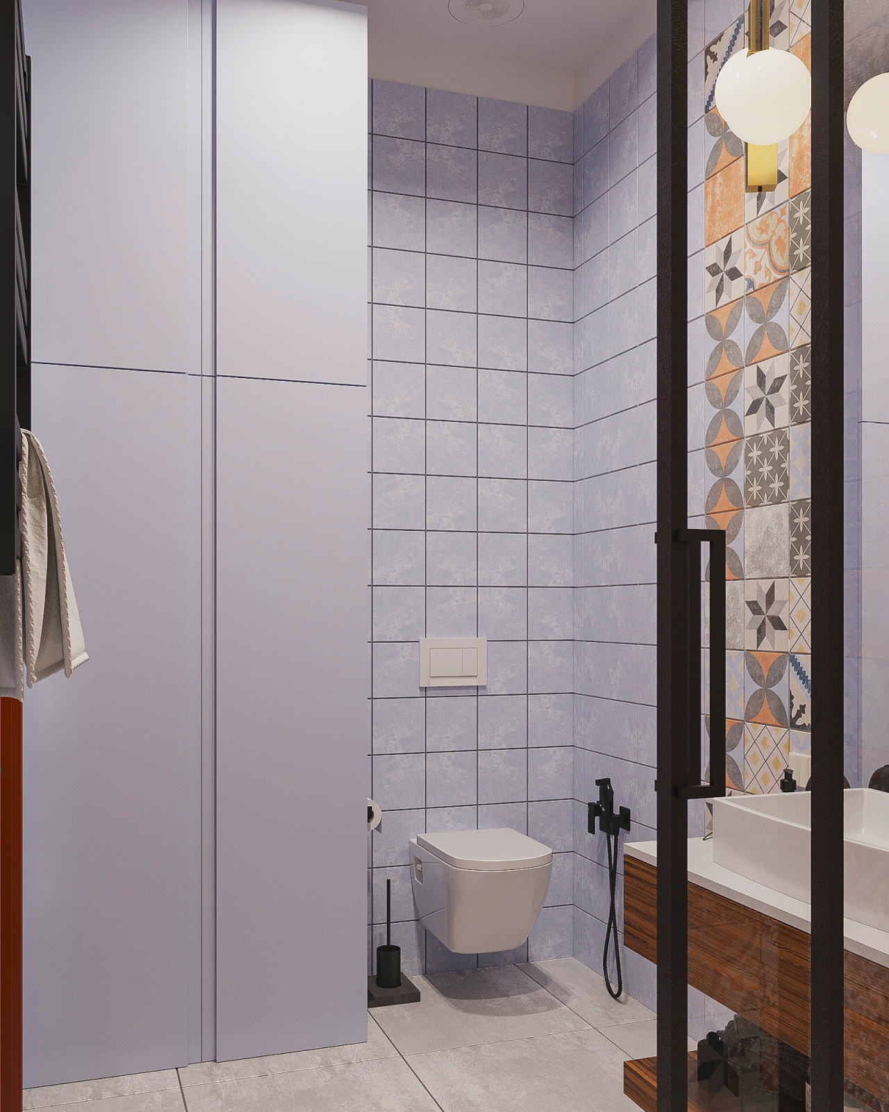 Оранжевое настроение. Квартира с панорамным видом 70 кв.м. в ЖК Дыхание