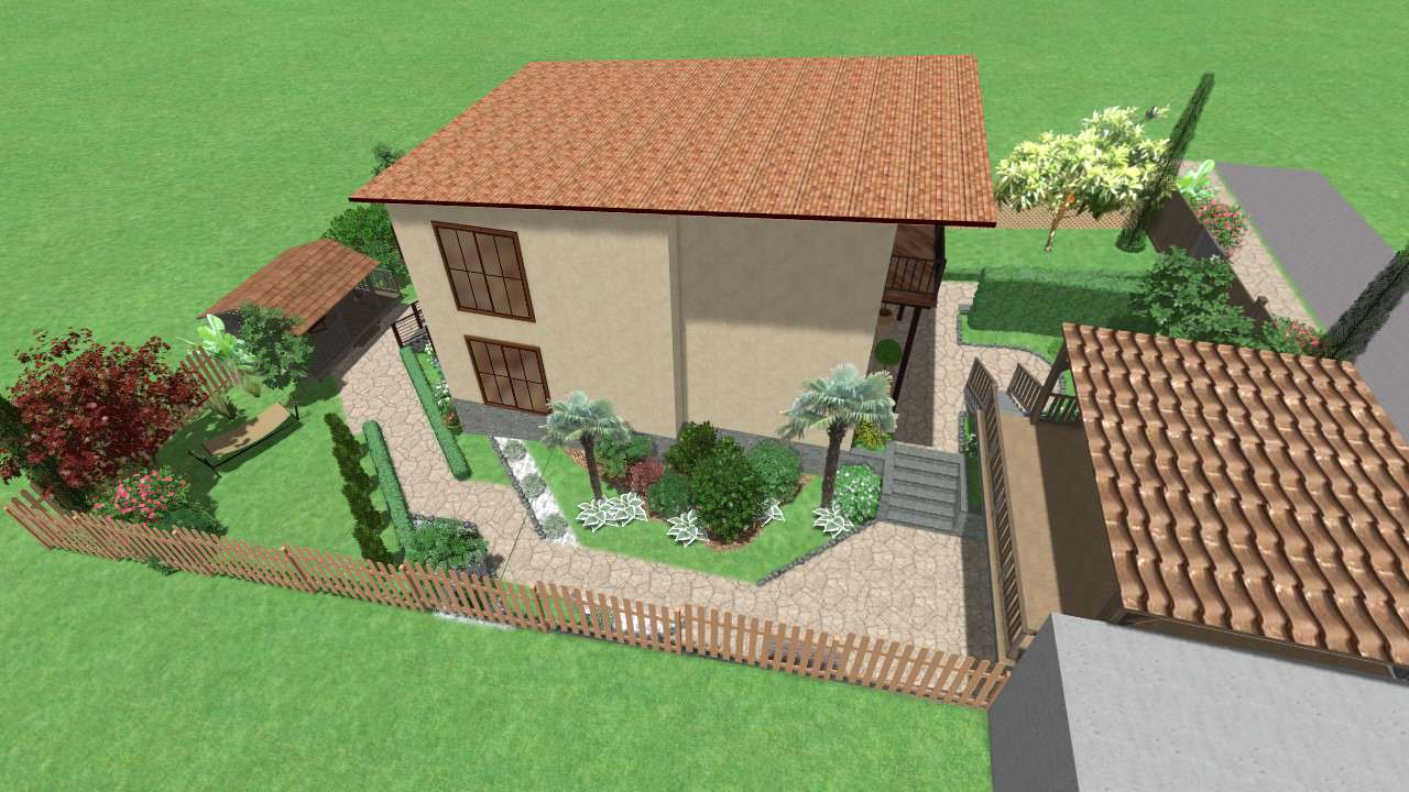 Приусадебный участок индивидуального жилого дома