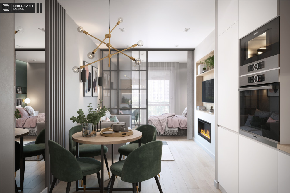 Дизайн проект в ЖК "Минск Мир" г. Минск - 44 м2