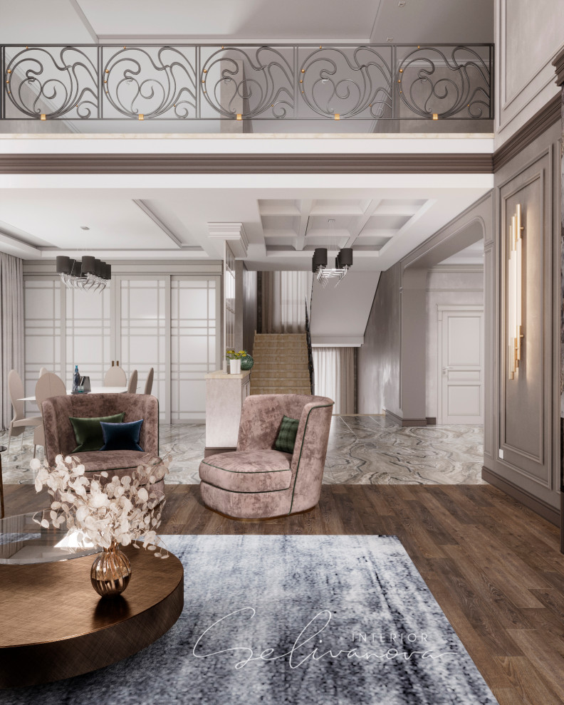 Проект интерьера частного дома Самара