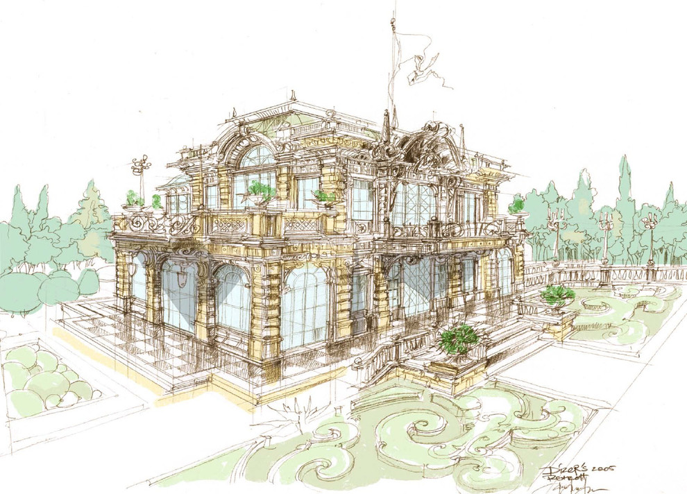 Эскизы - архитектура