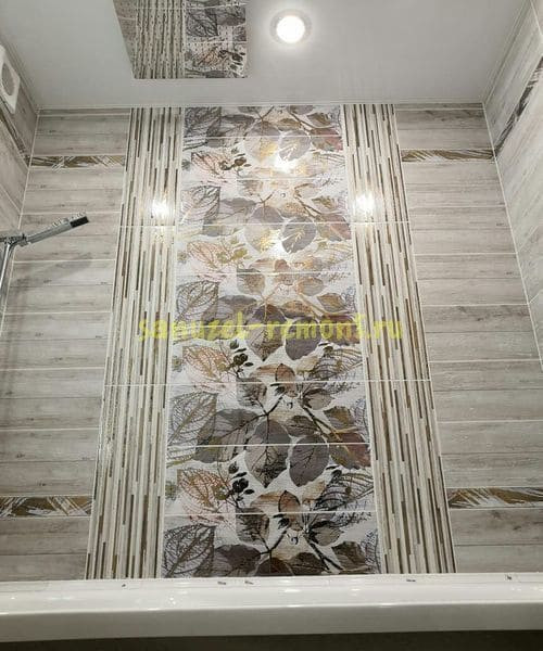 Стильный ремонт ванной