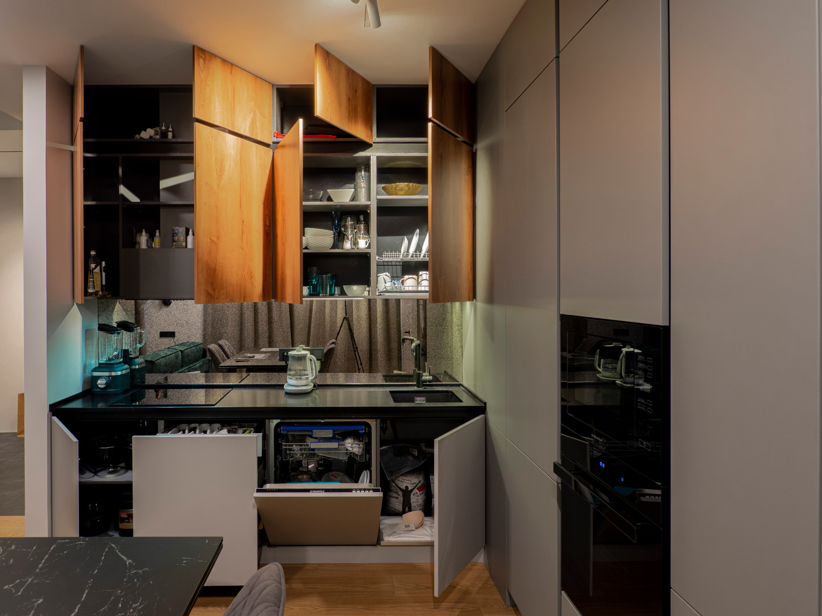 Стильная кухня в минималистичном стиле