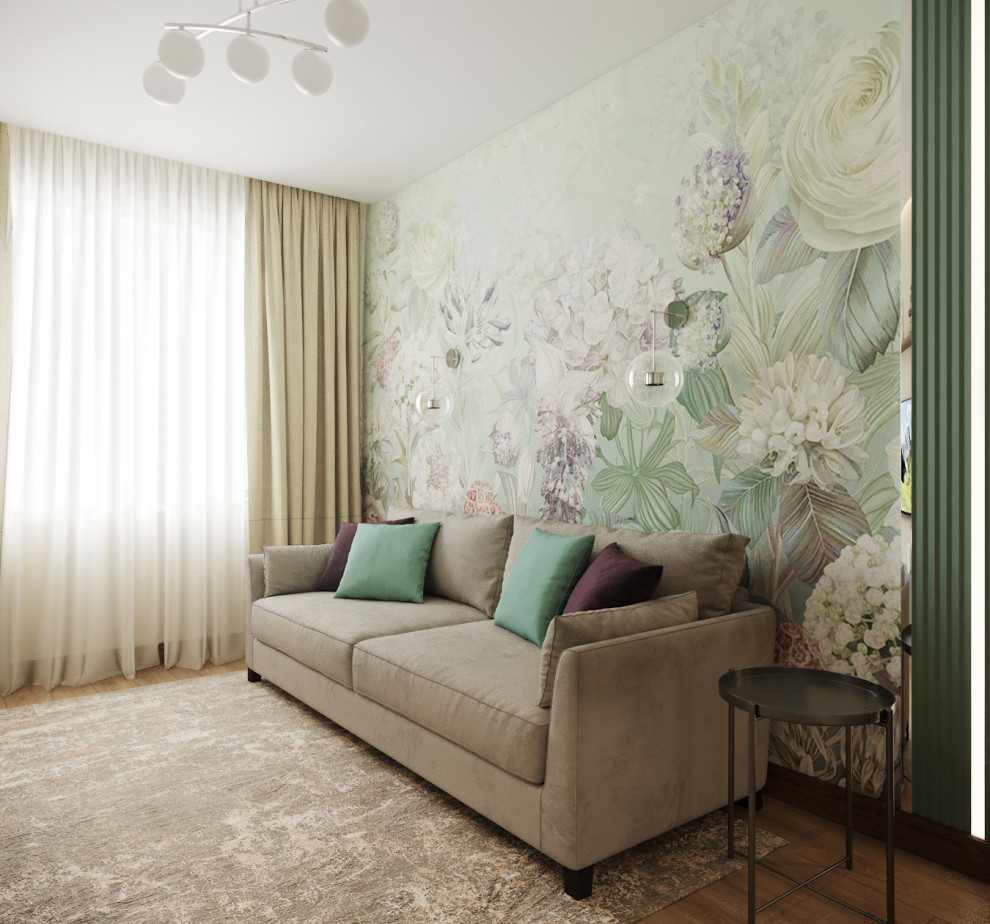 Современный интерьер гостинной