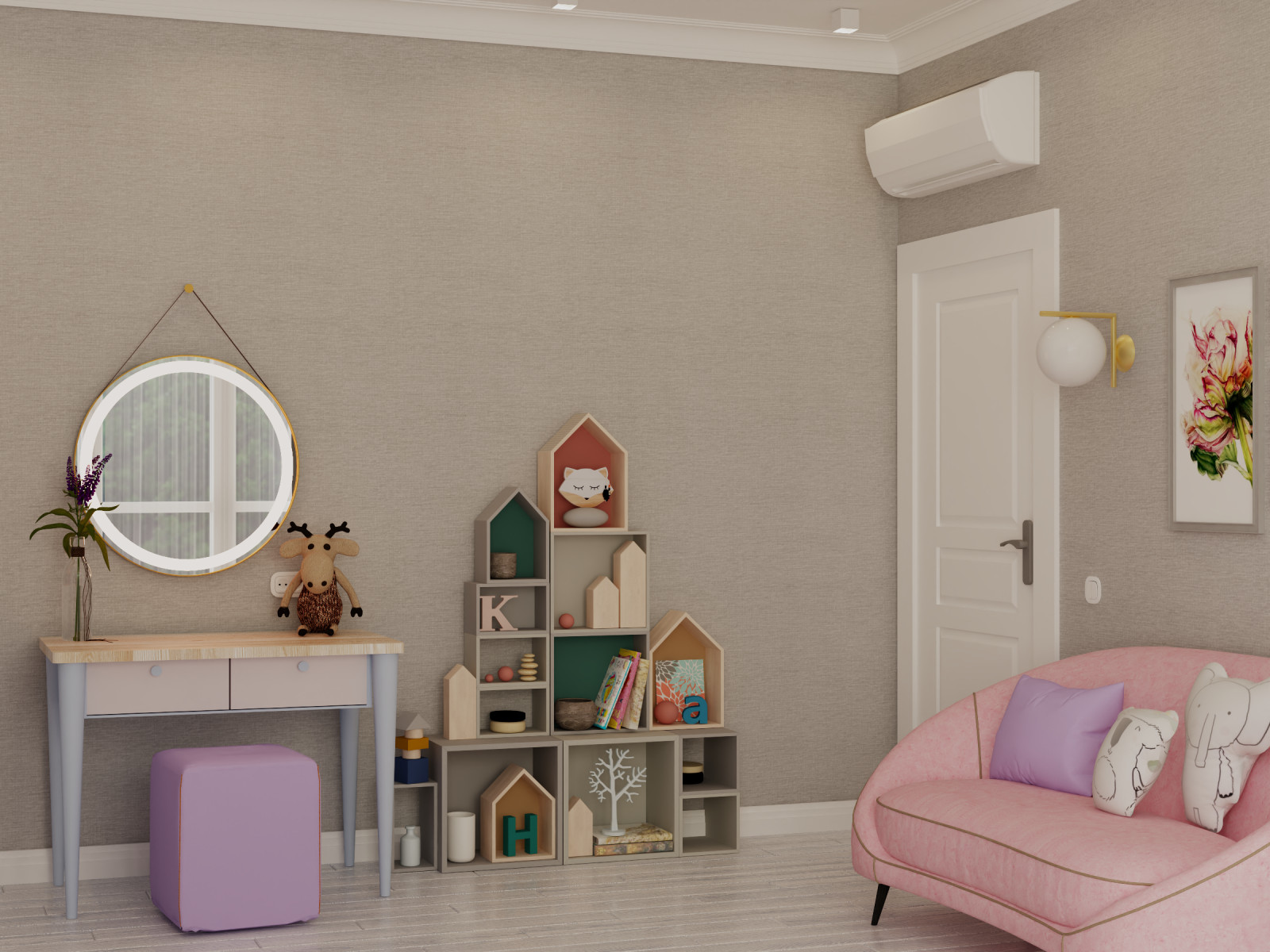 Обложка проекта: ЖК Достояние  детская комната