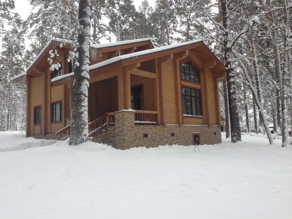 Дома из клееного бруса