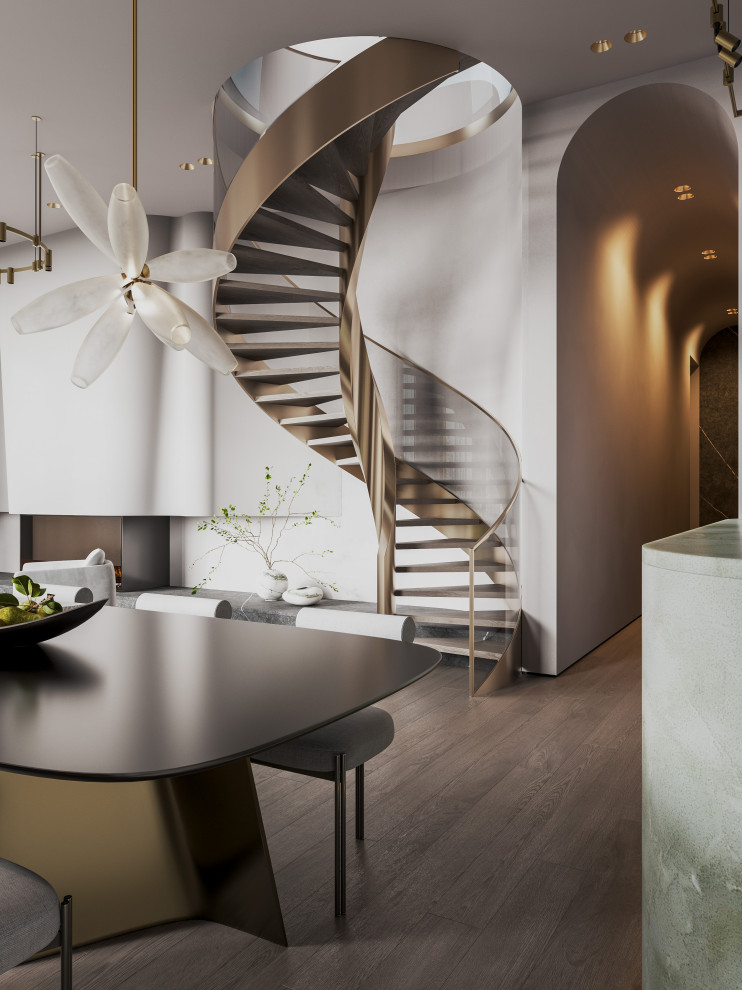 Дизайн кухни-гостиной