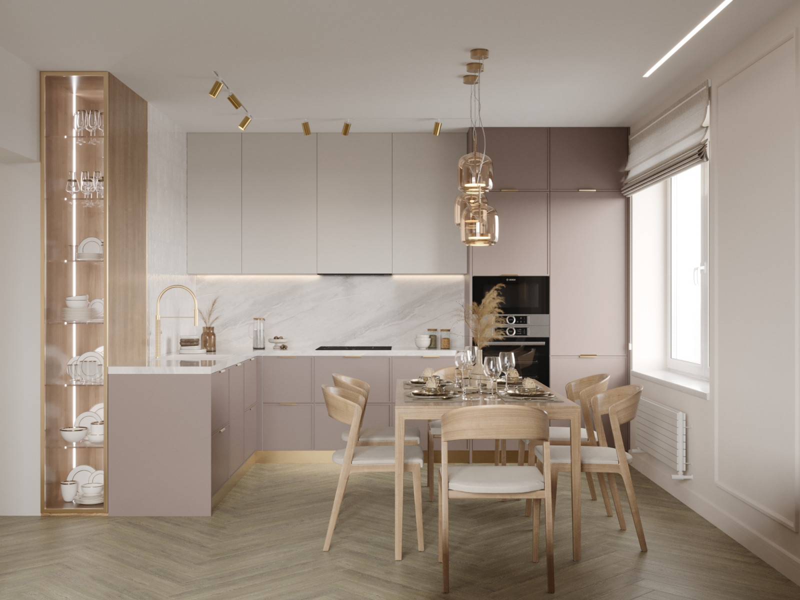 Дизайн интерьера квартиры в ЖК " Пять столиц"