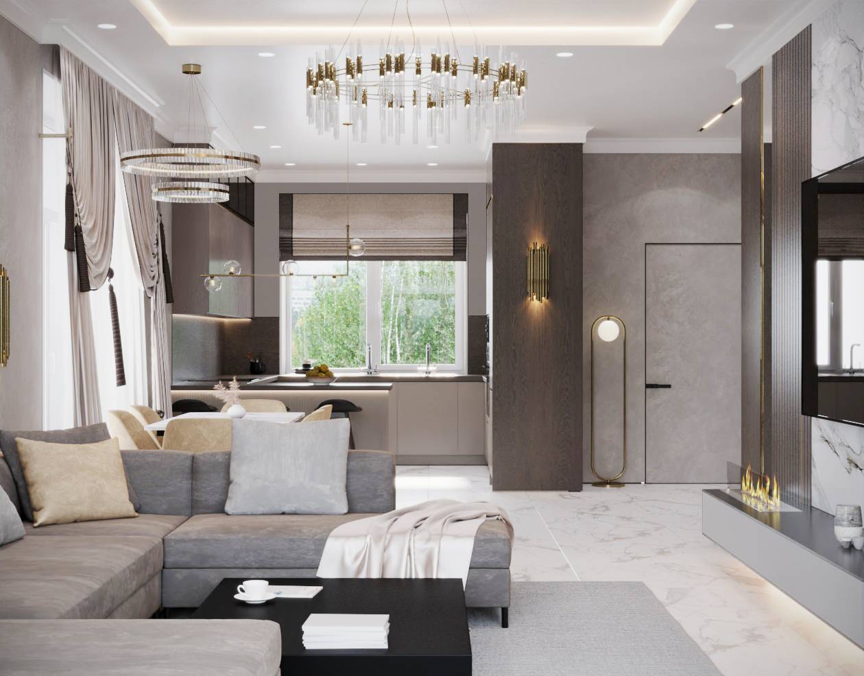 Дизайн коттеджа