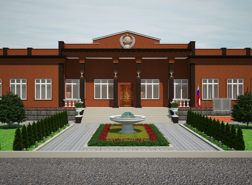 Фасады общественных зданий