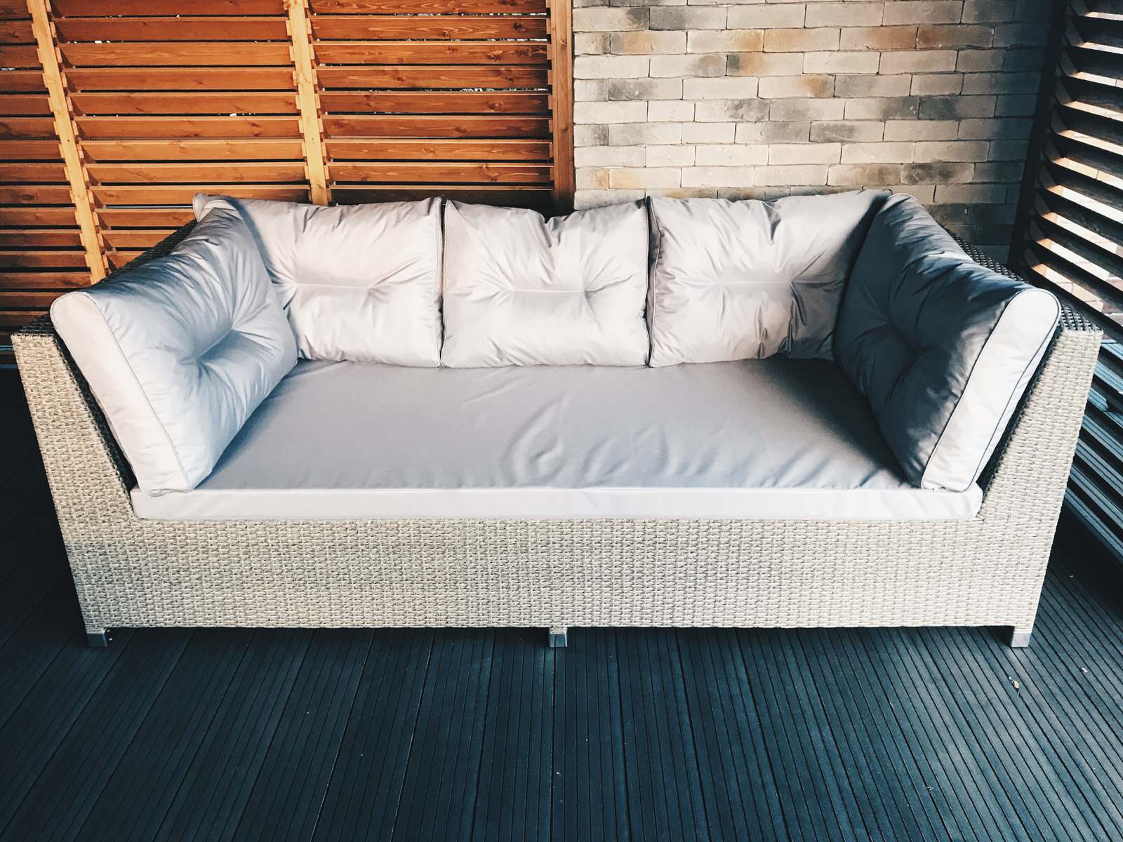 Терраса дома до/после