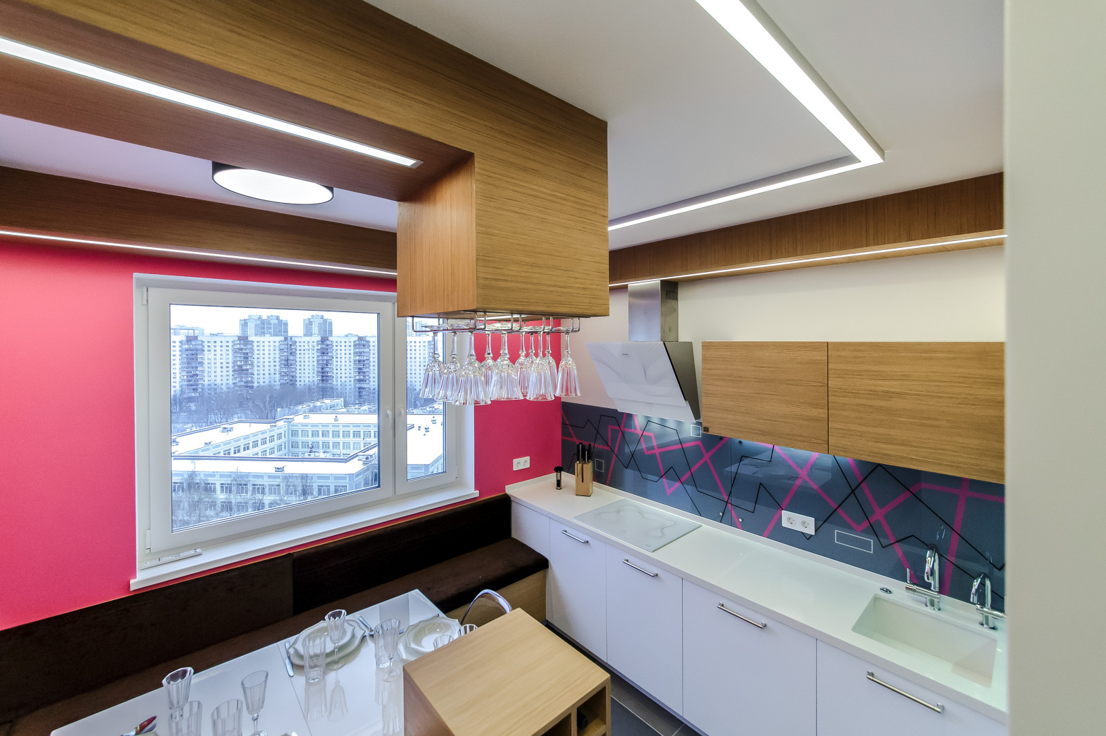 Кухня "Змейка". Проект для программы "Квартирный вопрос"