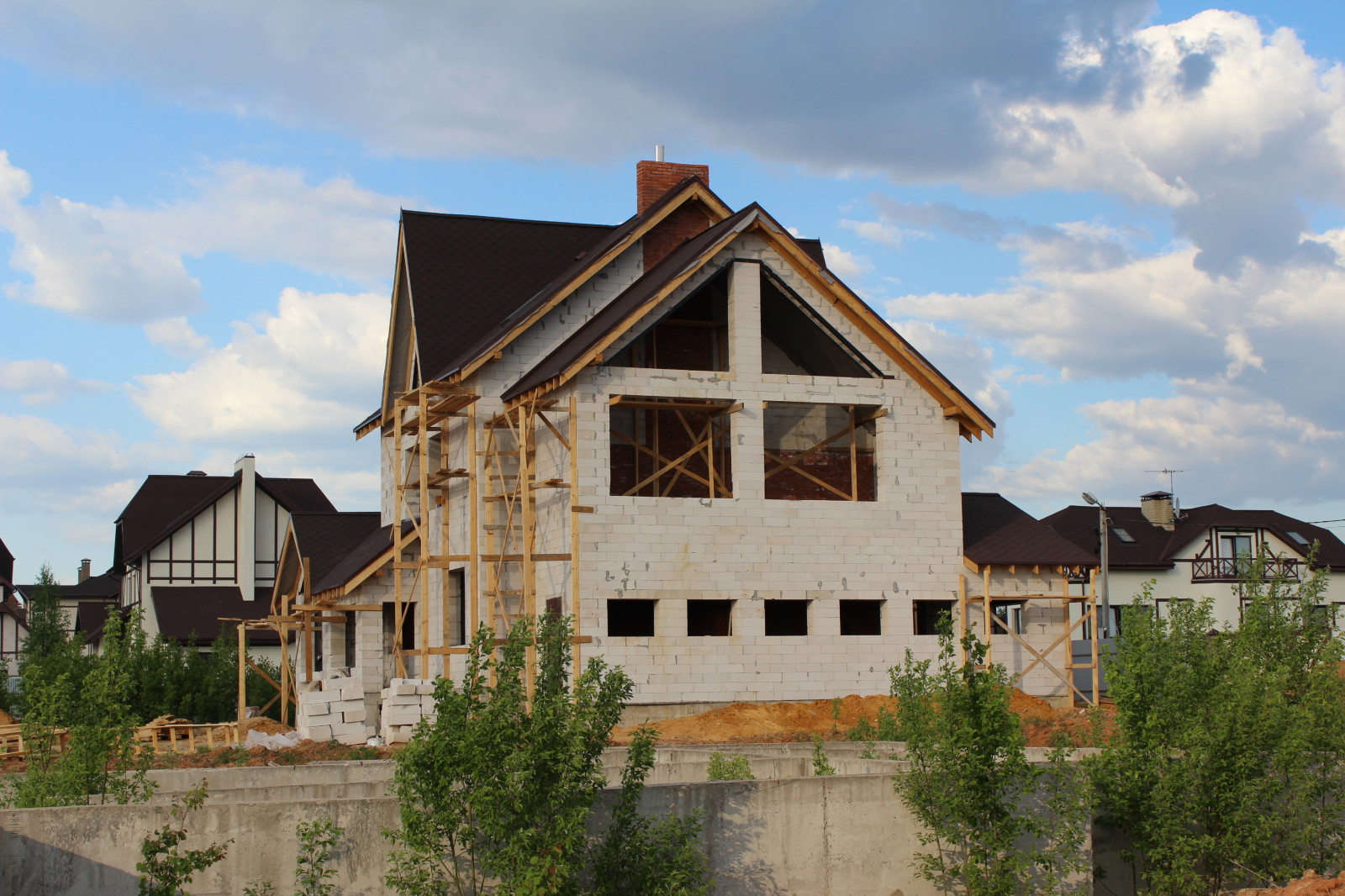 Жилой дом в Подмосковье