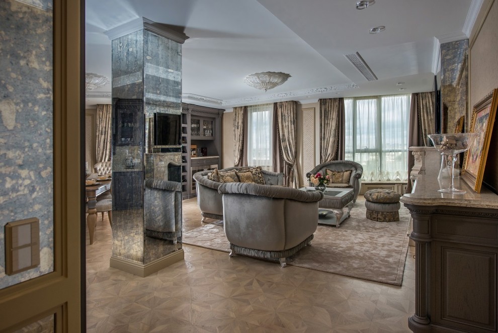 Частный интерьер в ЖК "Антарес"