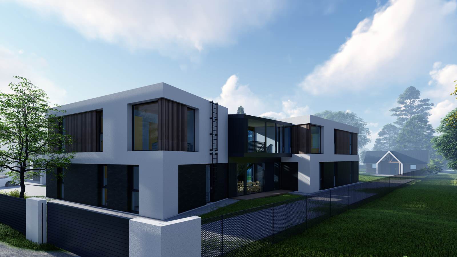 Complex of modern houses Ust-Kachka