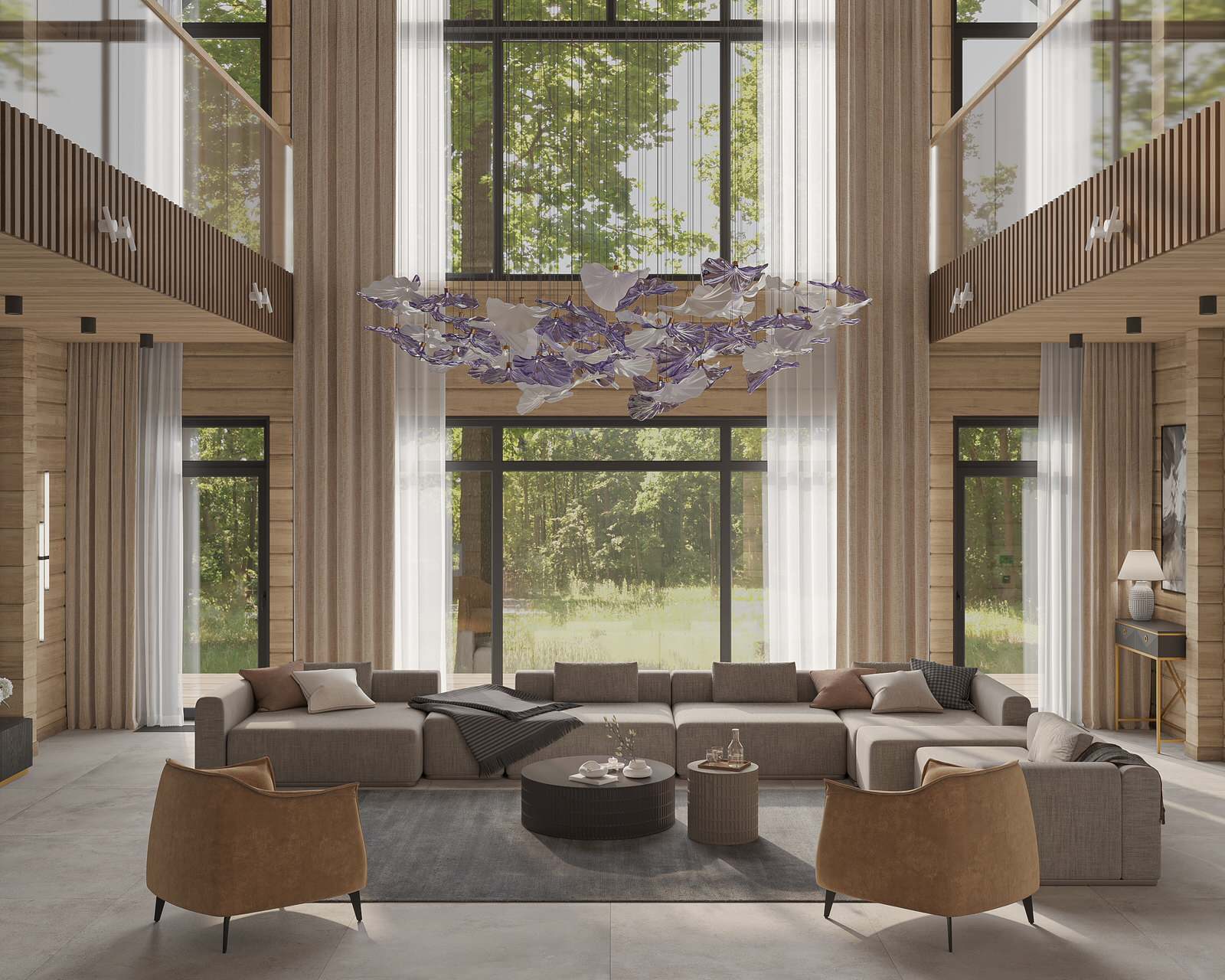 Обложка проекта: Загородный дом из клееного бруса