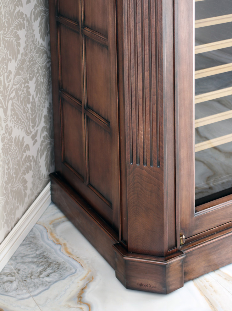 Роскошный винный шкаф на заказ / Custom Made Wine Cabinet.