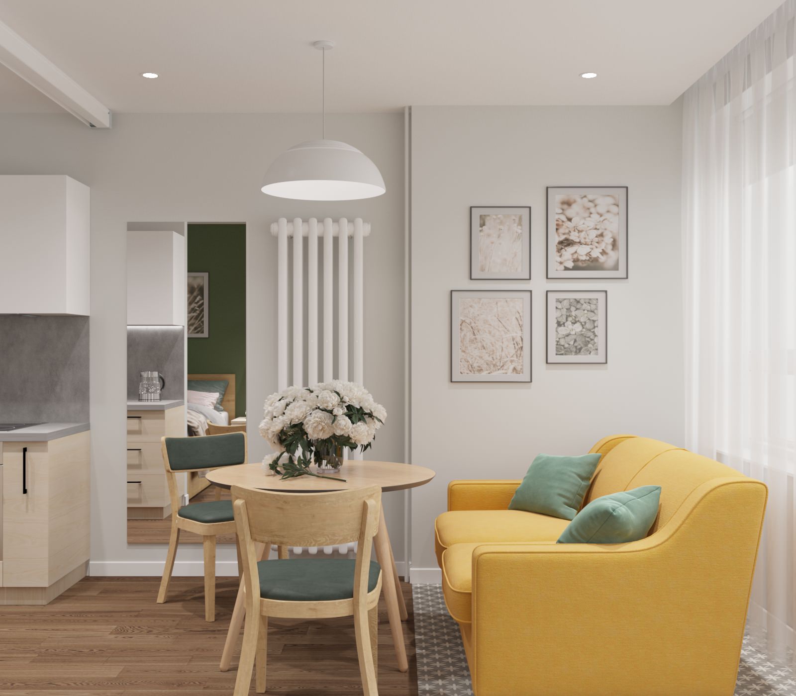 Малютка студия в ЖК Ильинские луга