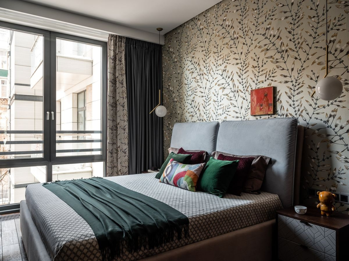 Квартира в цветах маренго