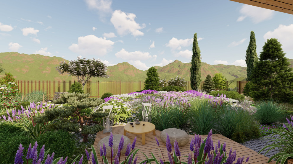 Каменистые устройства на участке 7 соток. "День/Ночь"