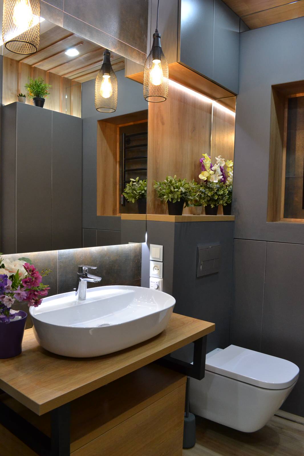 Ванная лофт