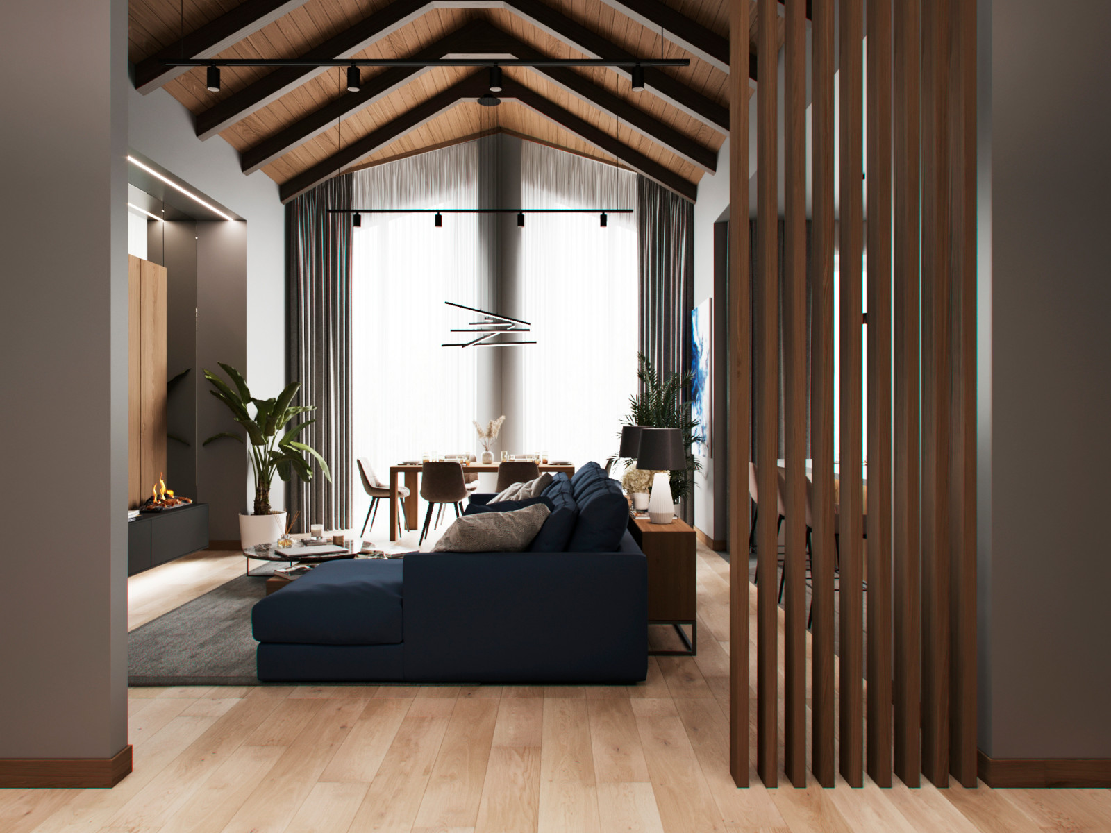 современный дом