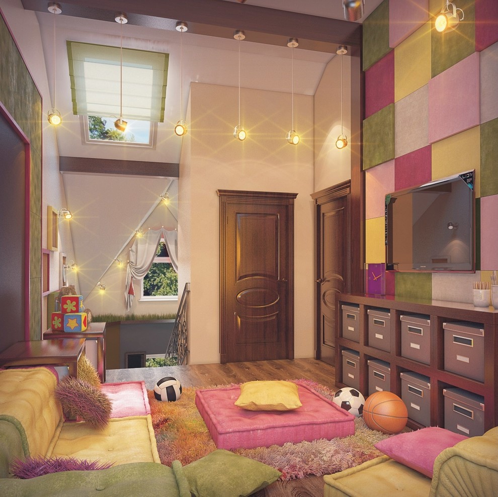 Детская игровая комната в холле (Третий этаж, мансарда)