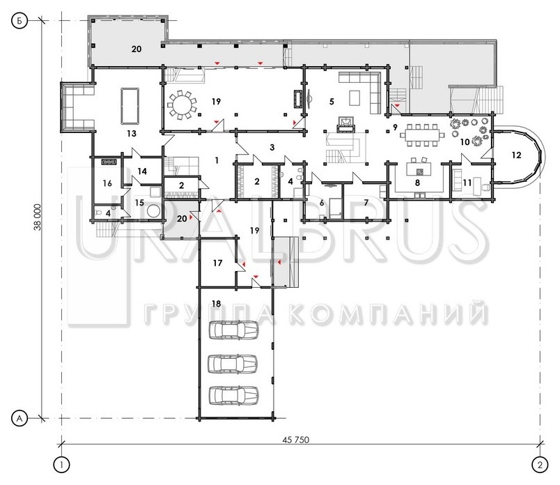 Проект дома Д011
