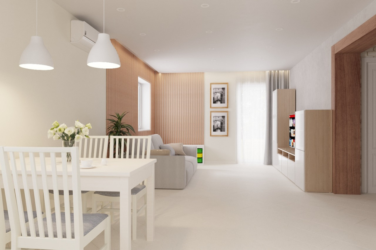 Редизайн интерьера  дома в коттеджном посёлке "Рассоха".