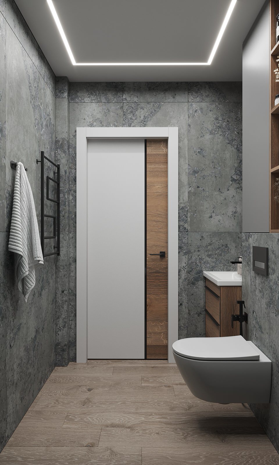 Трехкомнатная квартира с видом на лес