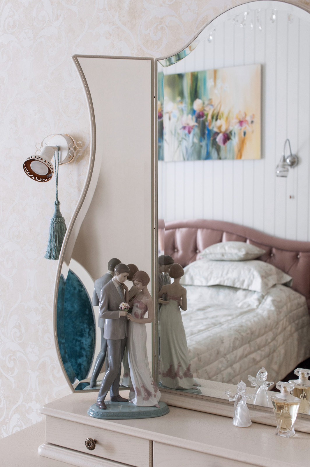 Французский прованс с элементами шебби-шик.