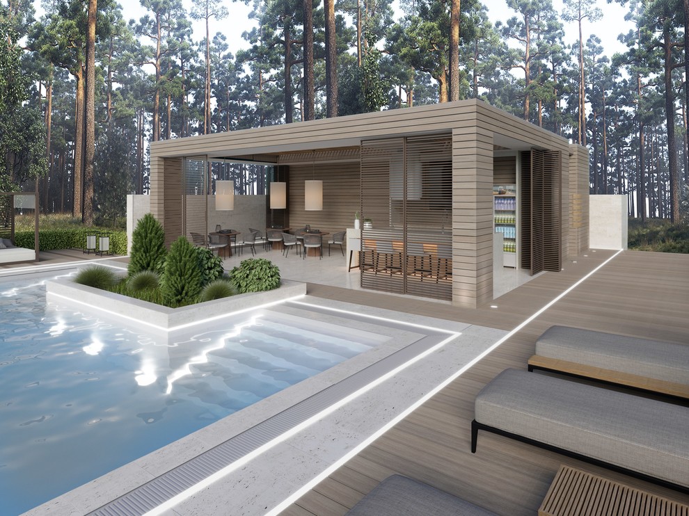 Обложка проекта: Проект частного бассейна