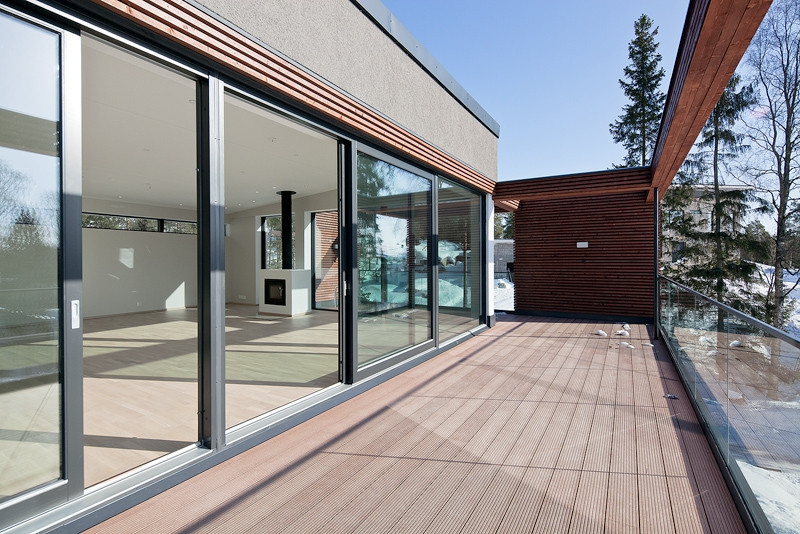 Обложка проекта: Варианты остекления домов