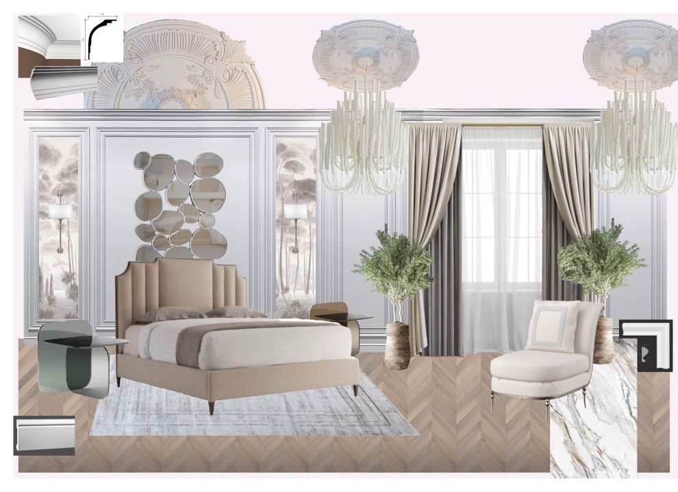 Смарт дизайн проект трёх комнатной квартиры