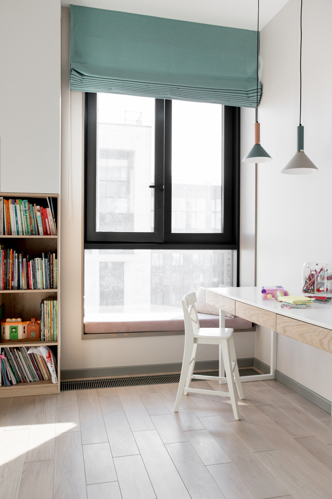 Небесно синий в ЖК Новочеремушкинская 17